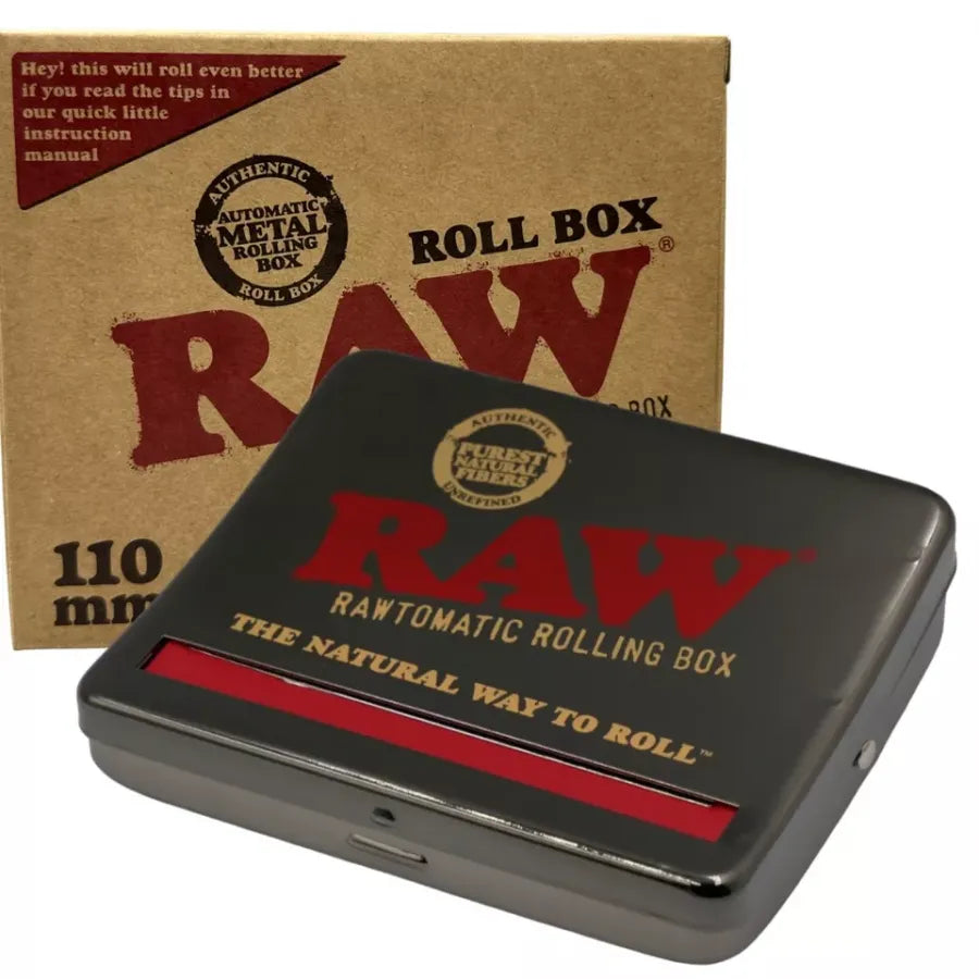 RAW 110mm Metal Auto-Roll Box – Greencloud Wholesale